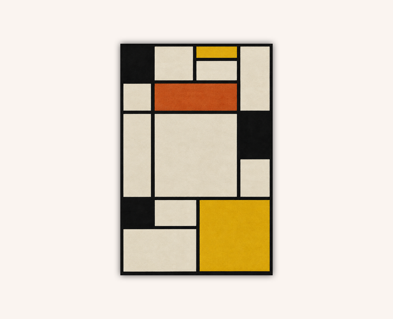 Tapis Aser Orange - SON