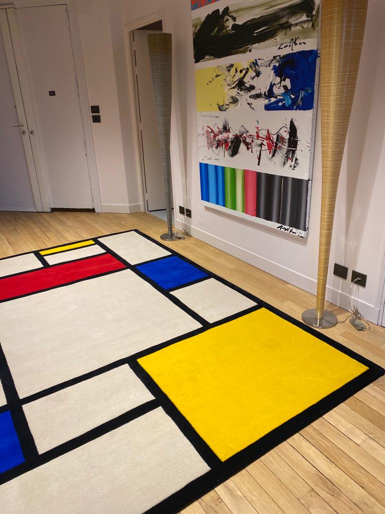 Piet Mondrian - Impact & influence à travers le temps - L'intemporel tapis Mondrian